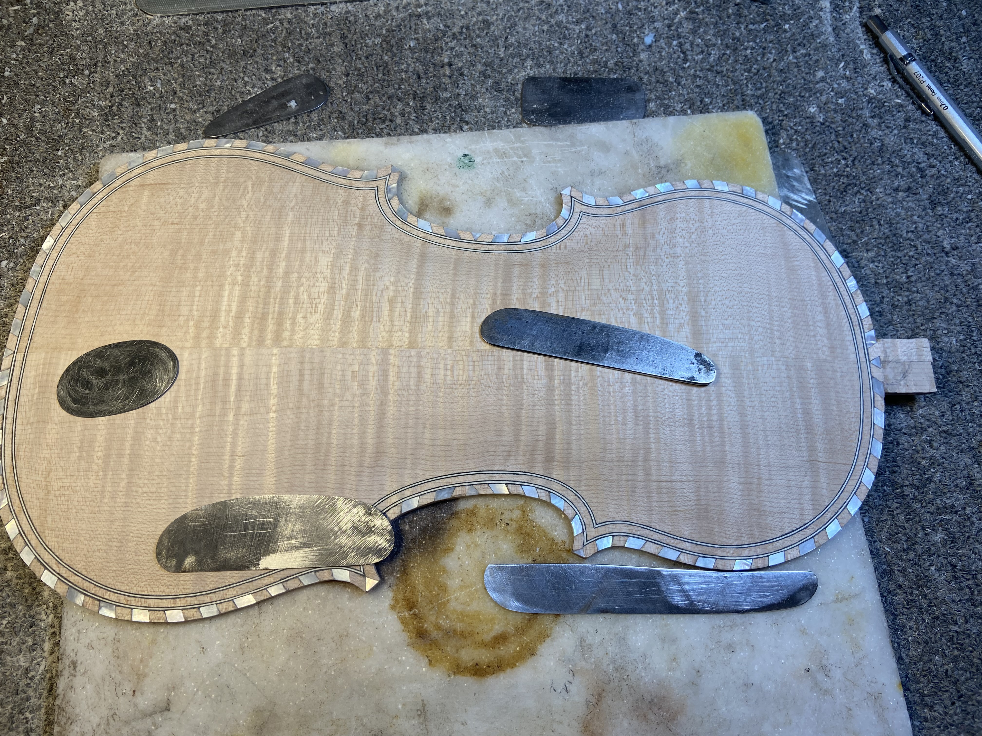 back inlays complete